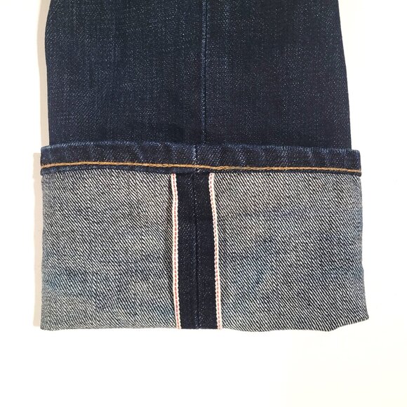 Baldwin Denim The Henley Classic Slim Selvedge Denim Dark Blue Jeans - Size 29 - Picture 8 of 12